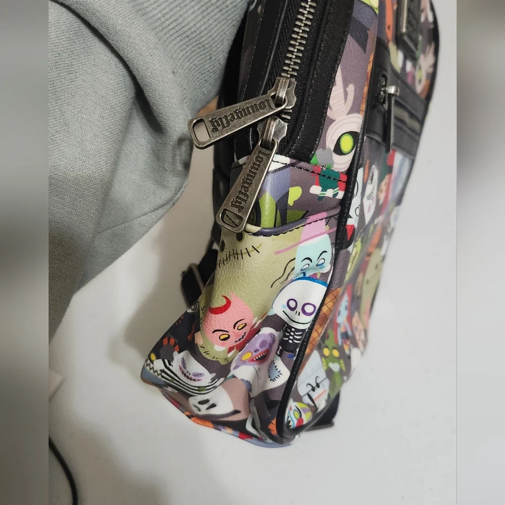 Loungefly The Nightmare Before Christmas Chibi Characters Backpack